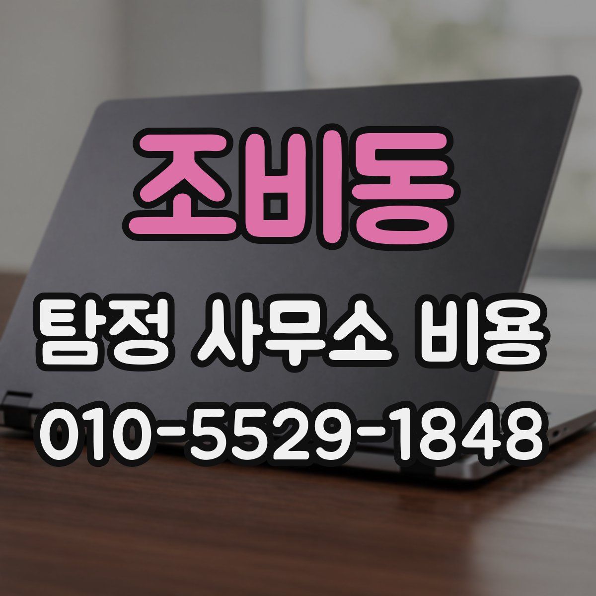 조비동 탐정 사무소 비용