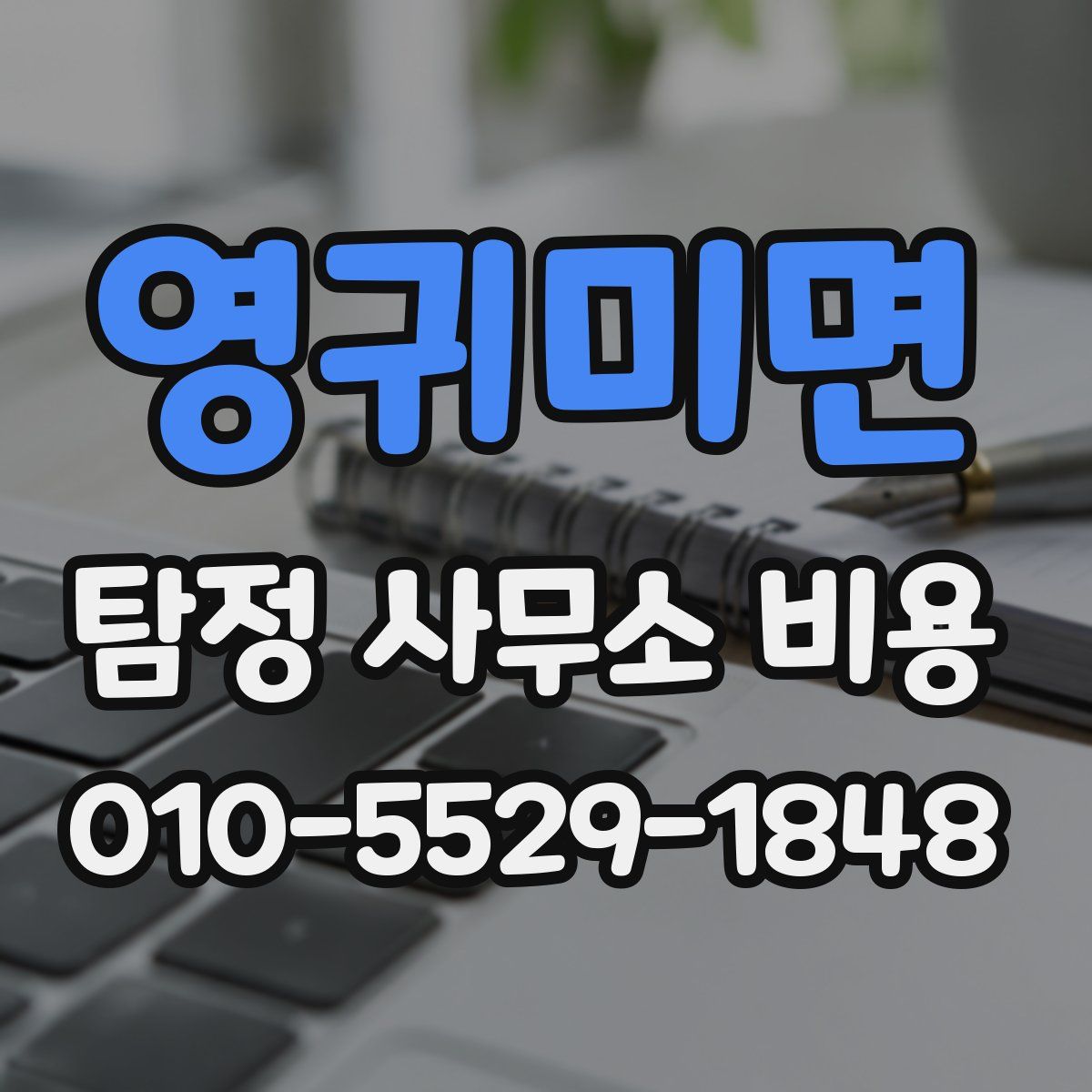 영귀미면 탐정 사무소 비용