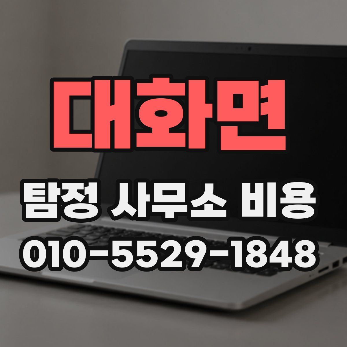 대화면 탐정 사무소 비용