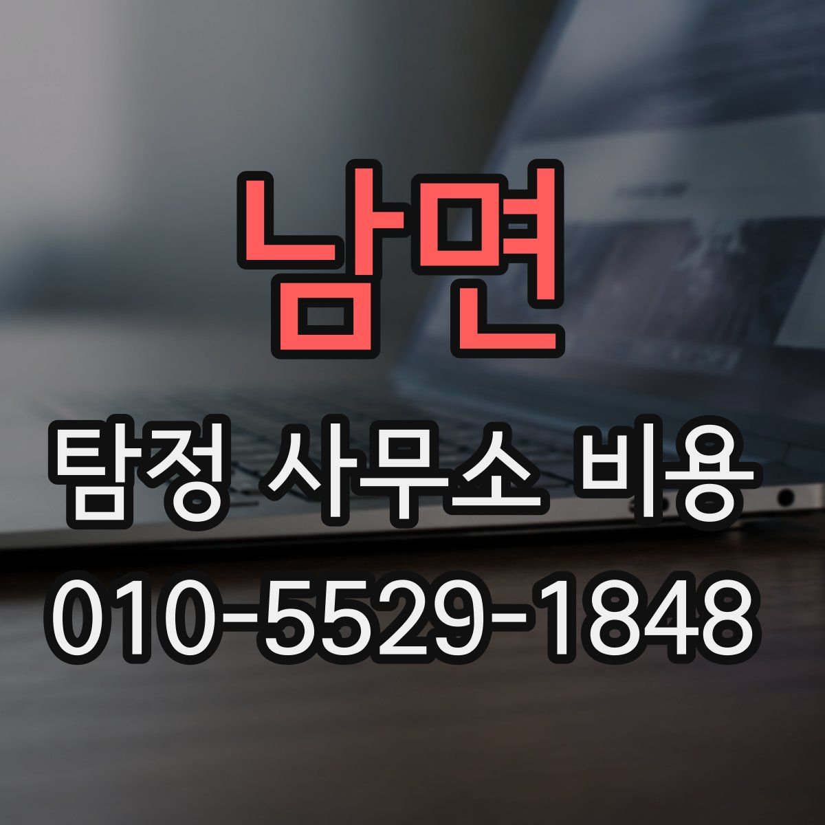 남면 탐정 사무소 비용
