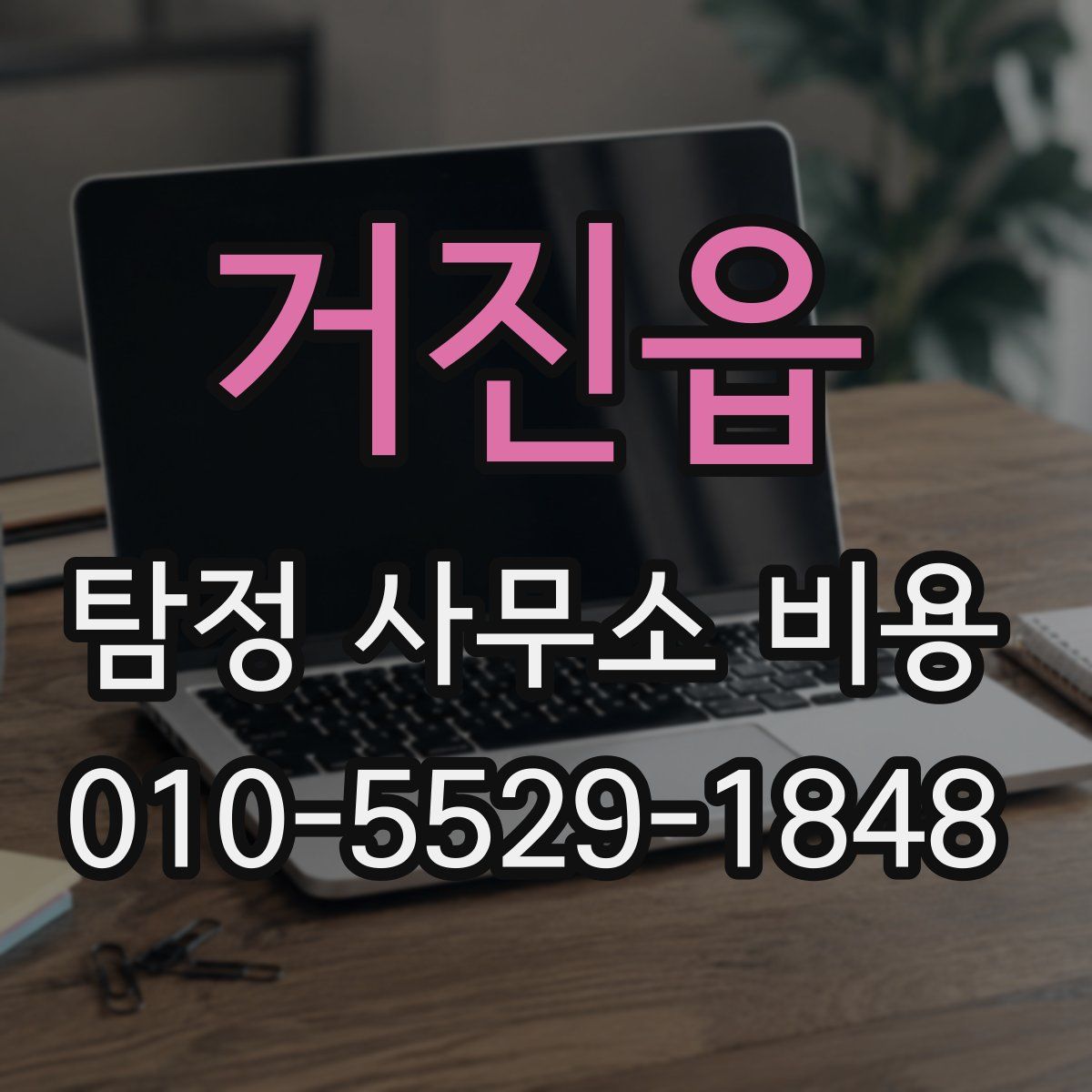 거진읍 탐정 사무소 비용