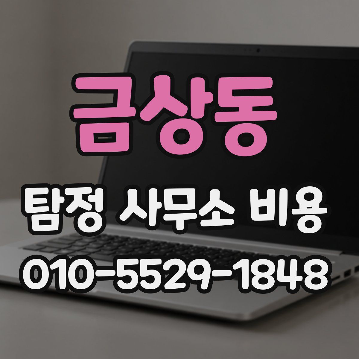 금상동 탐정 사무소 비용