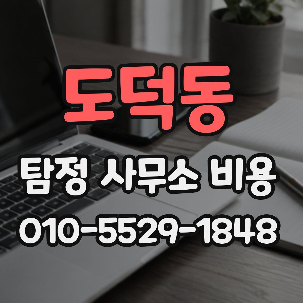 도덕동 탐정 사무소 비용