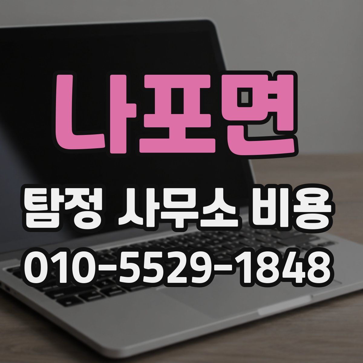 나포면 탐정 사무소 비용