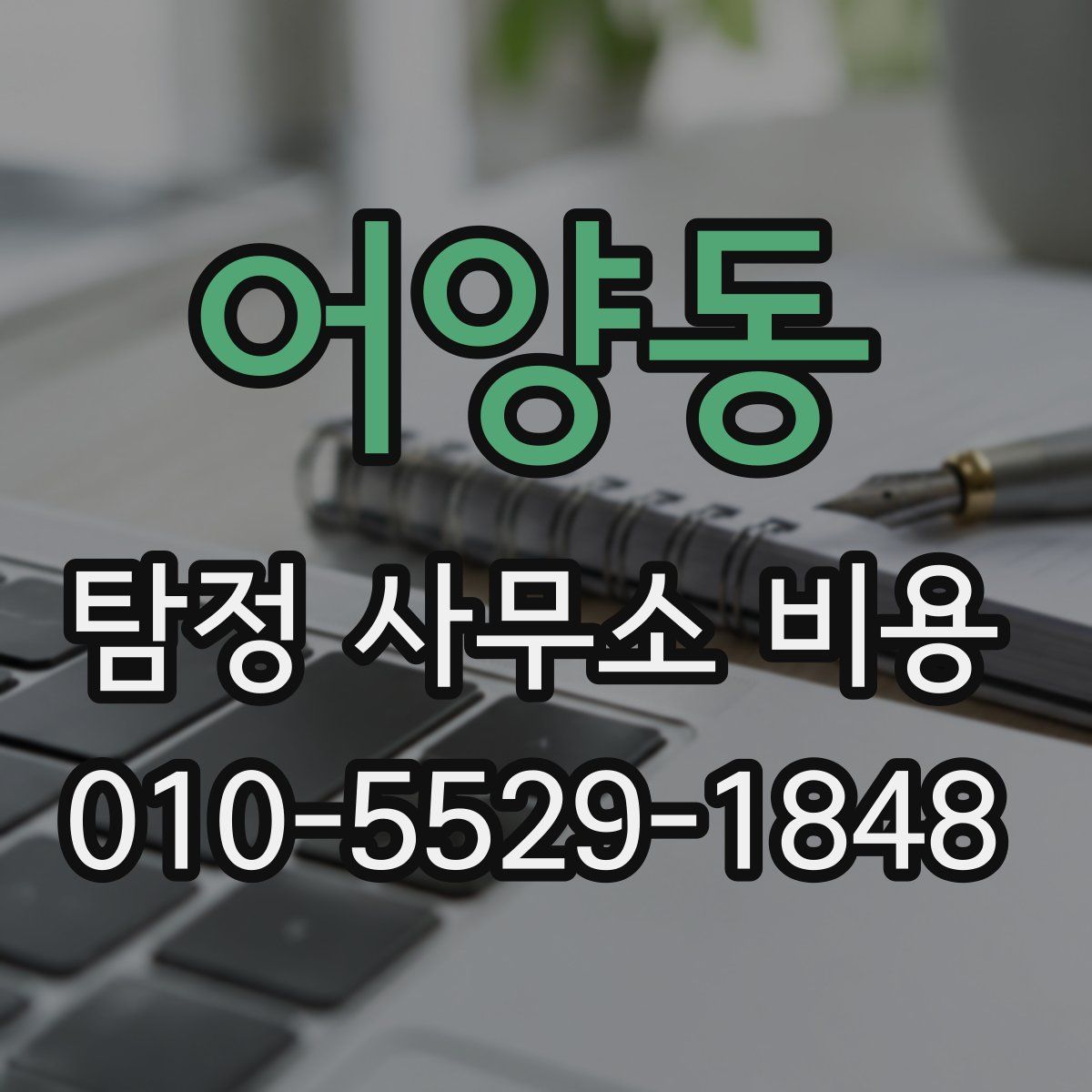 어양동 탐정 사무소 비용