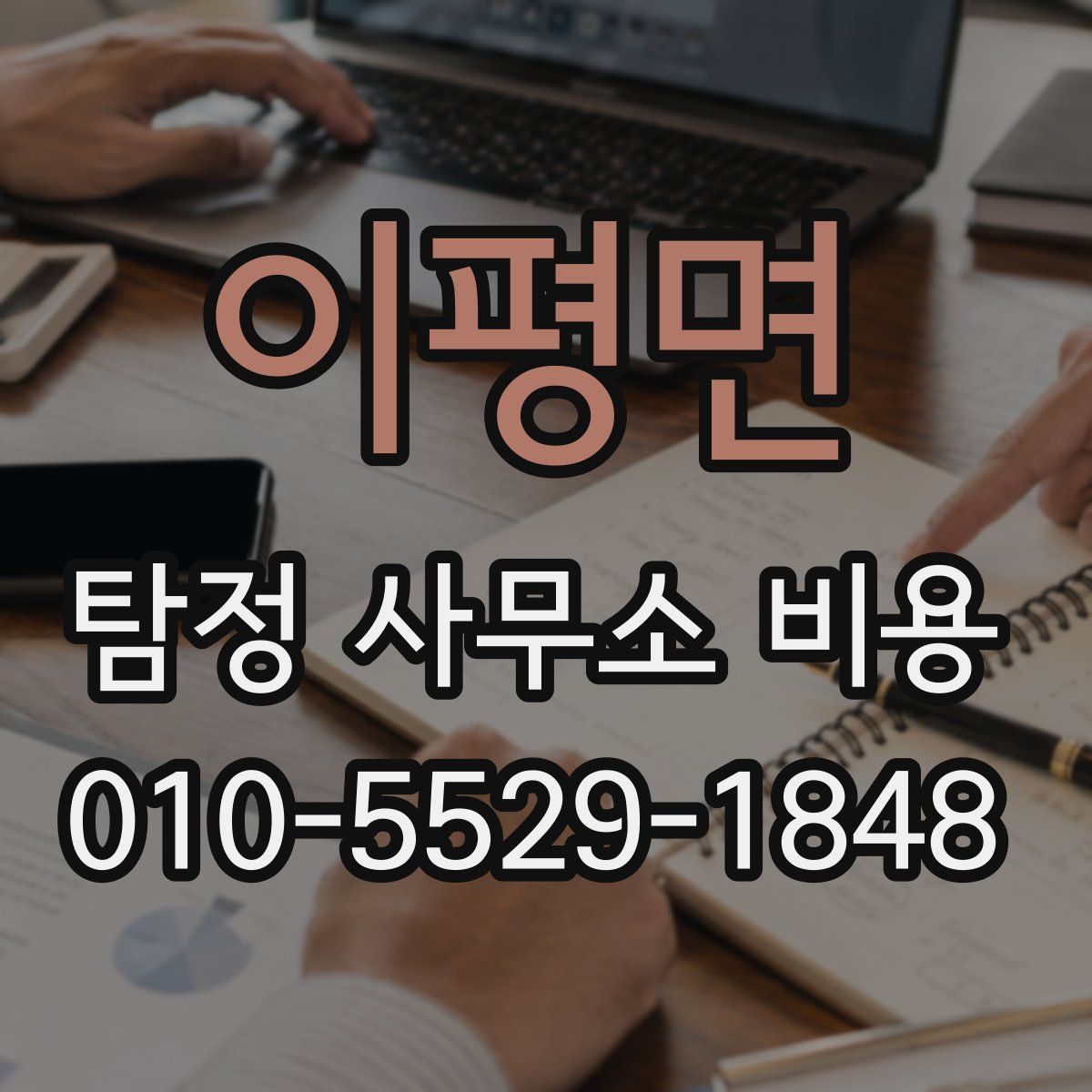 이평면 탐정 사무소 비용