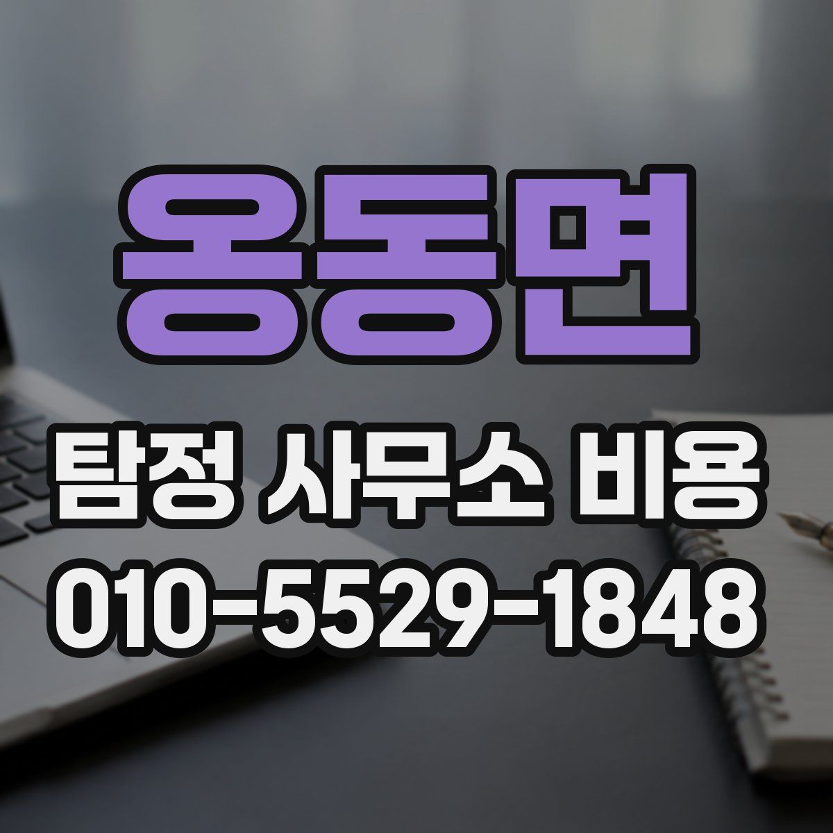 옹동면 탐정 사무소 비용