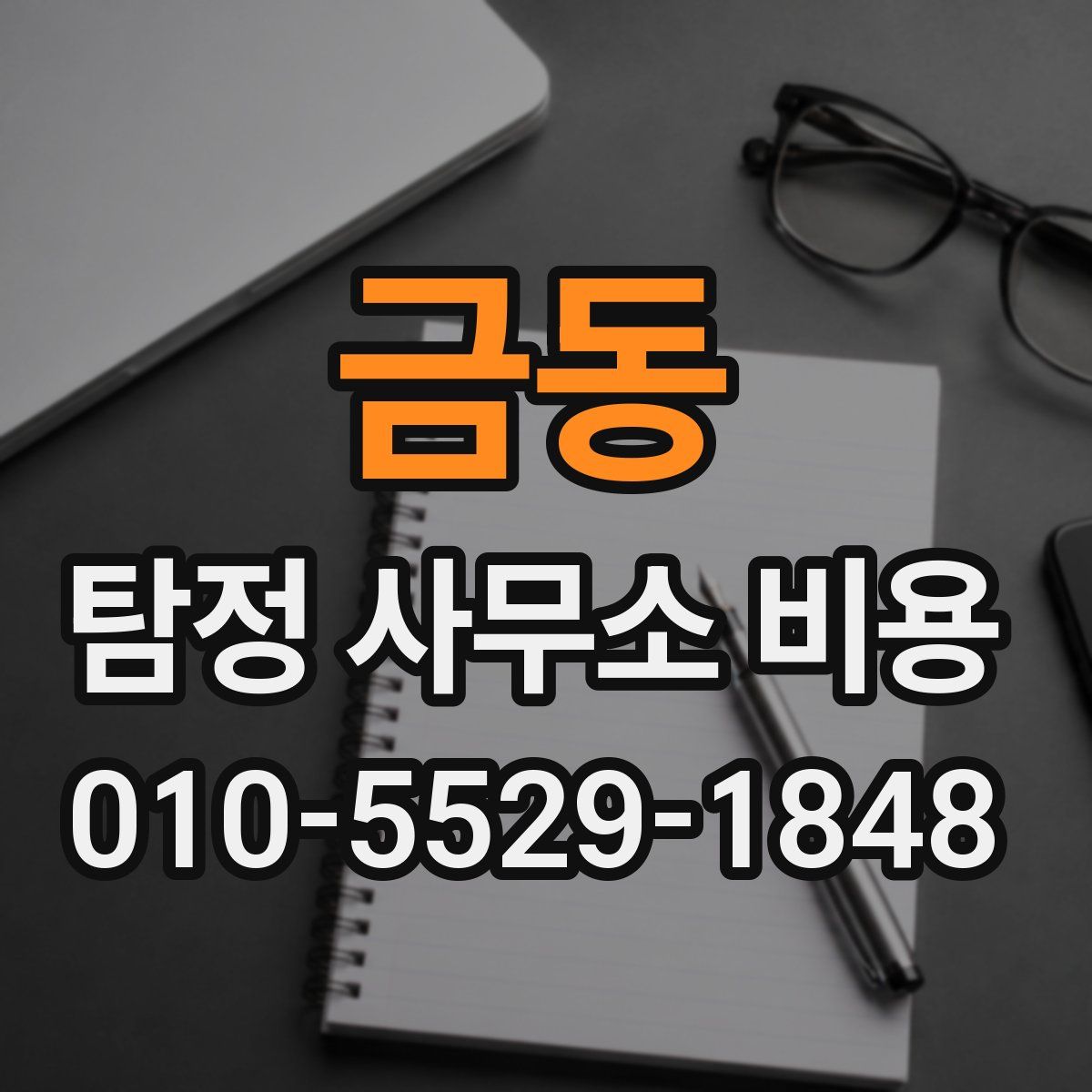 금동 탐정 사무소 비용