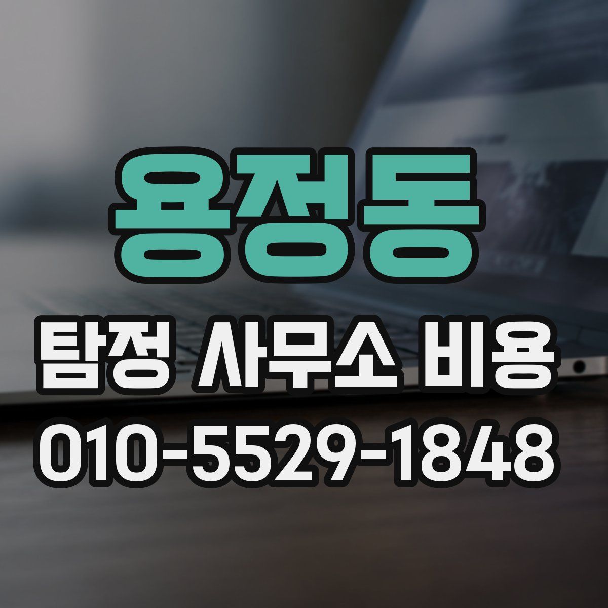 용정동 탐정 사무소 비용