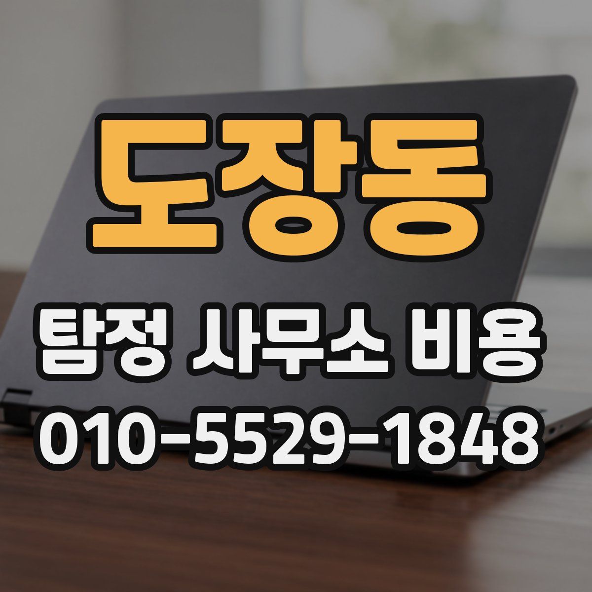 도장동 탐정 사무소 비용