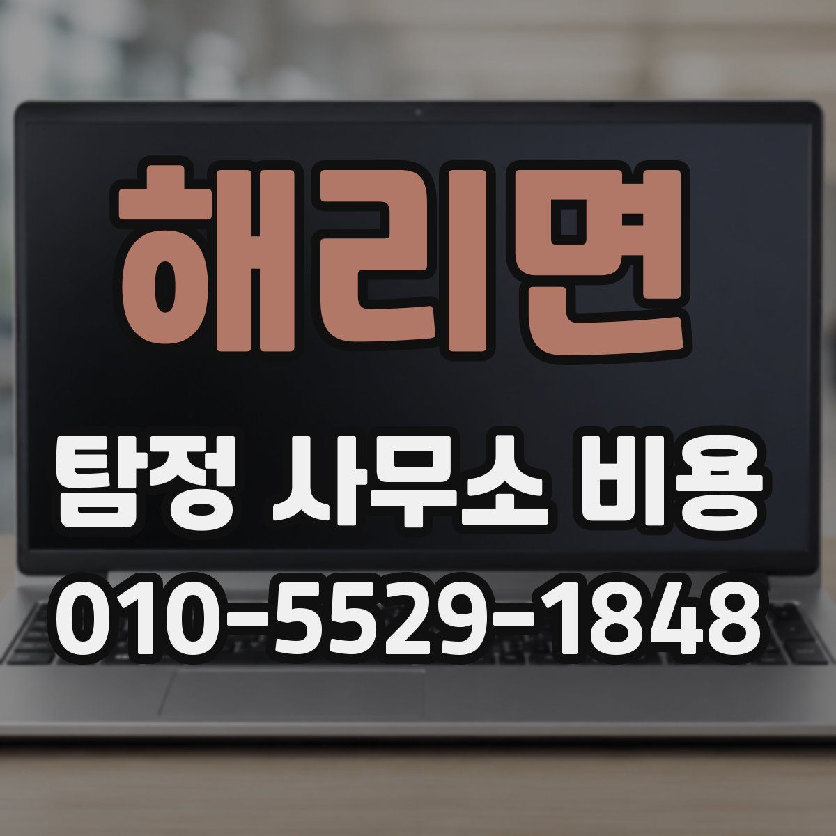 해리면 탐정 사무소 비용