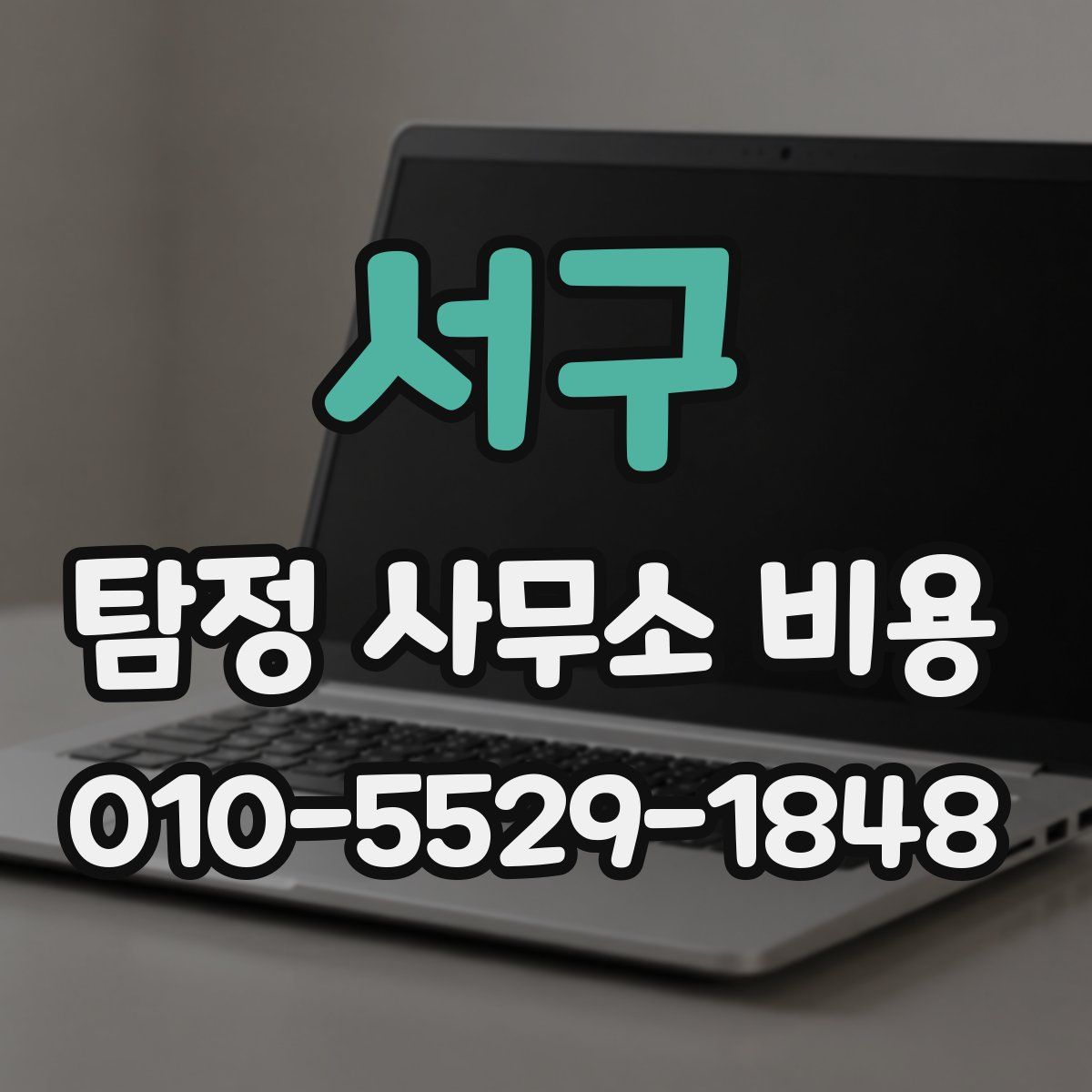서구 탐정 사무소 비용