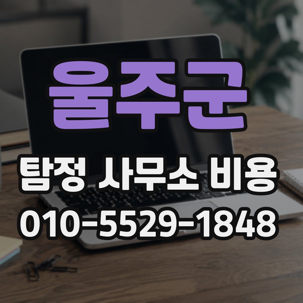 울주군 탐정 사무소 비용
