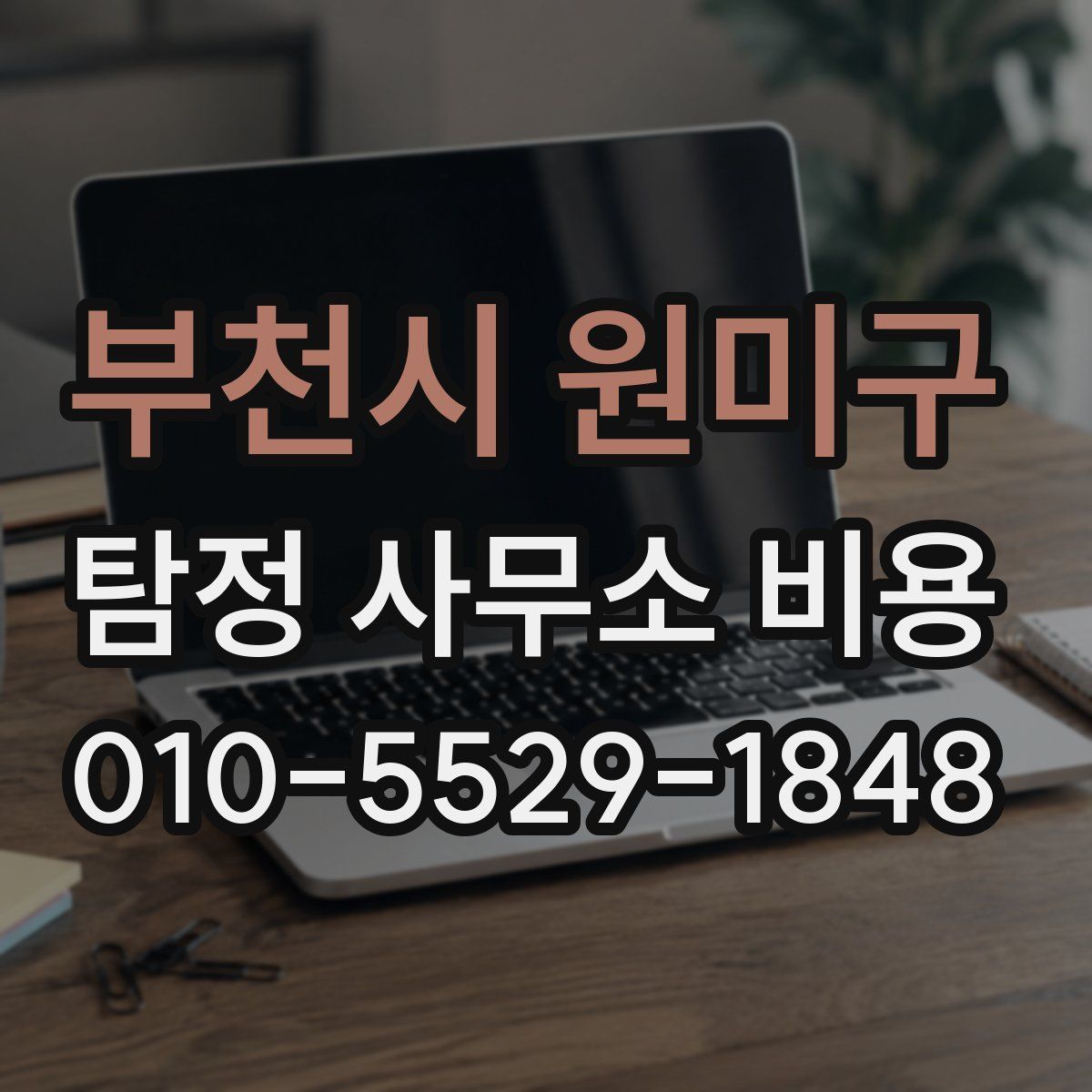 부천시 원미구 탐정 사무소 비용