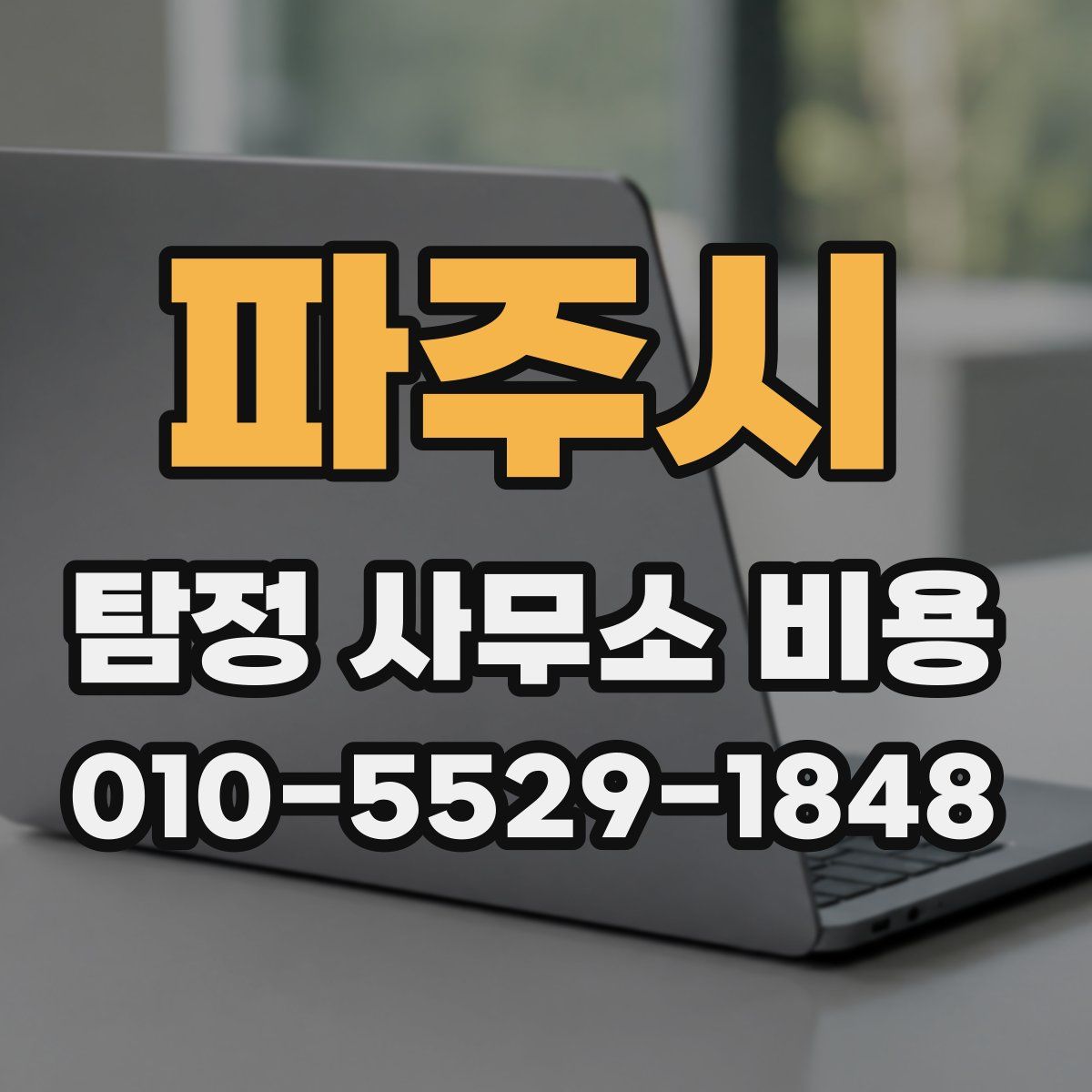 파주시 탐정 사무소 비용