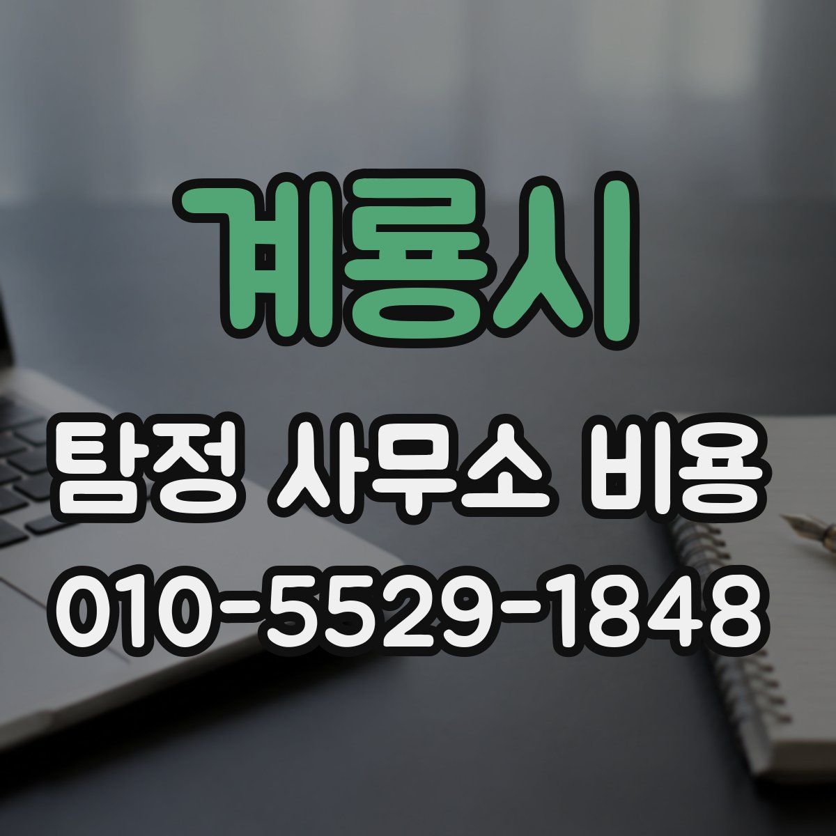 계룡시 탐정 사무소 비용