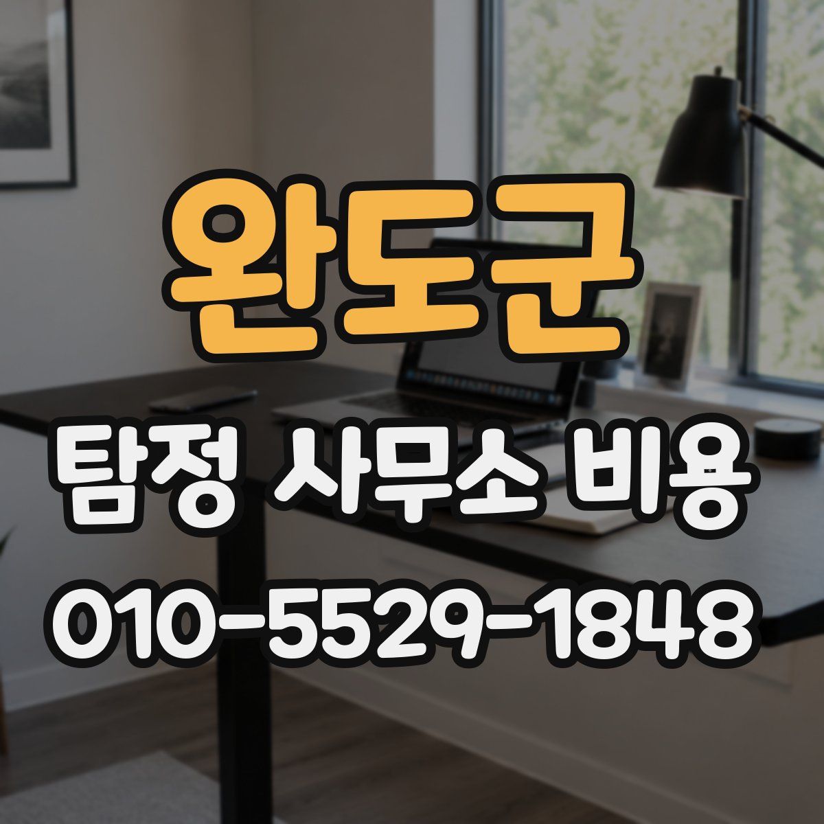 완도군 탐정 사무소 비용