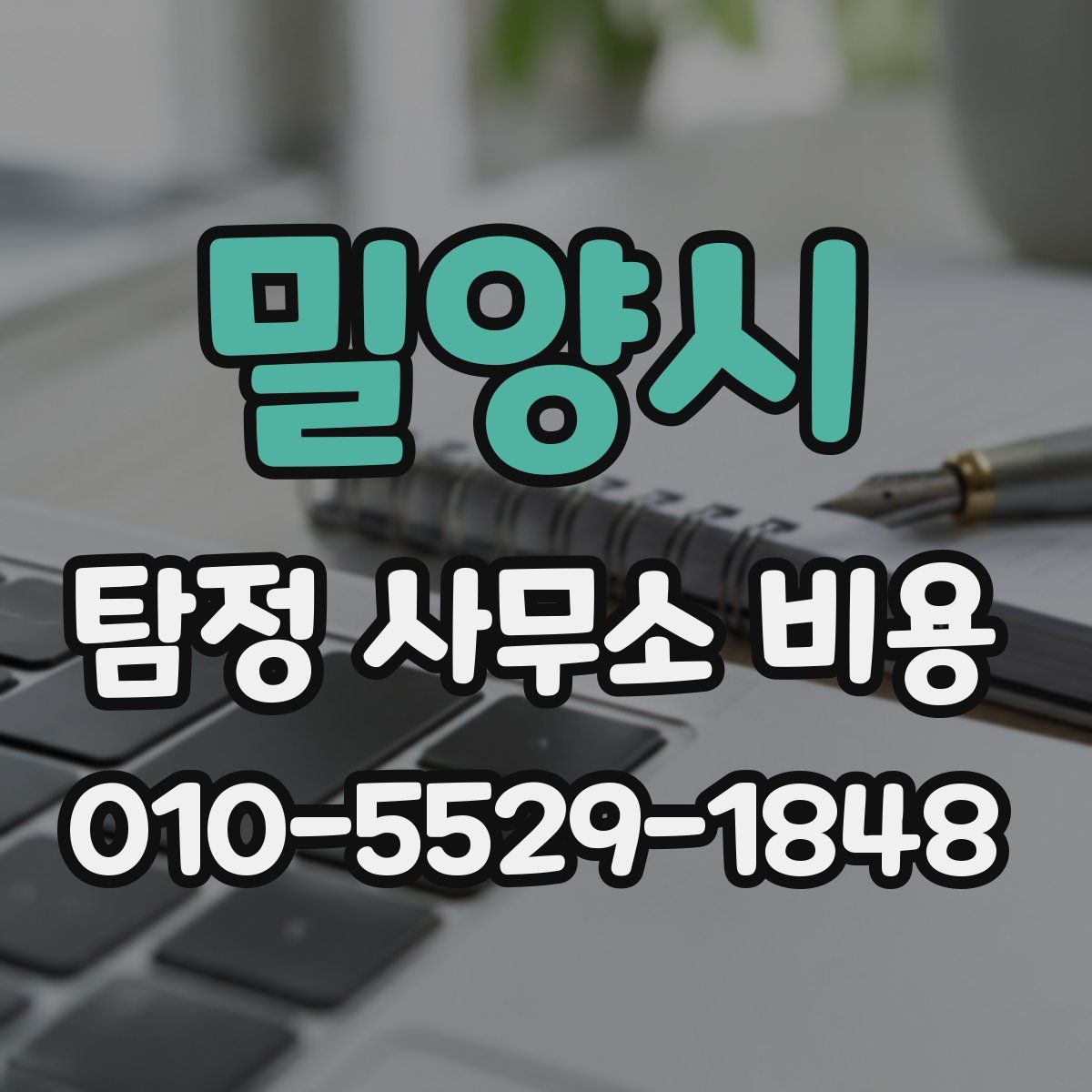 밀양시 탐정 사무소 비용