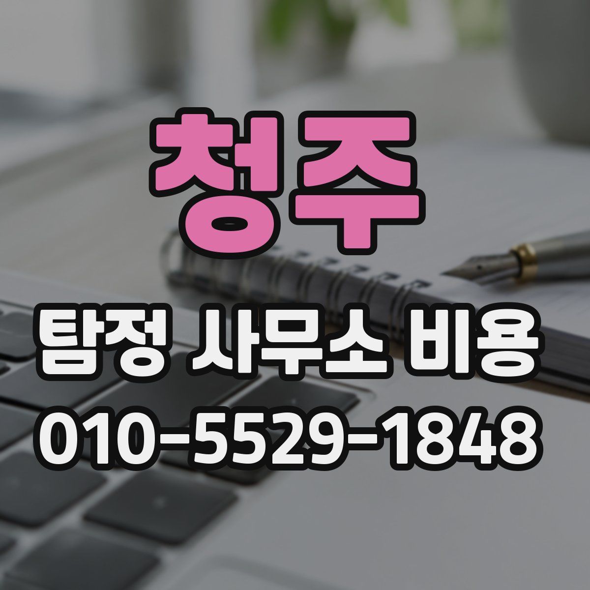 청주 탐정 사무소 비용