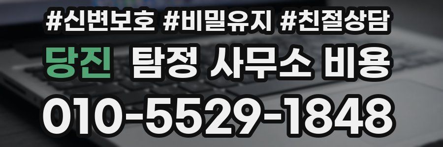 당진 탐정 사무소 비용
