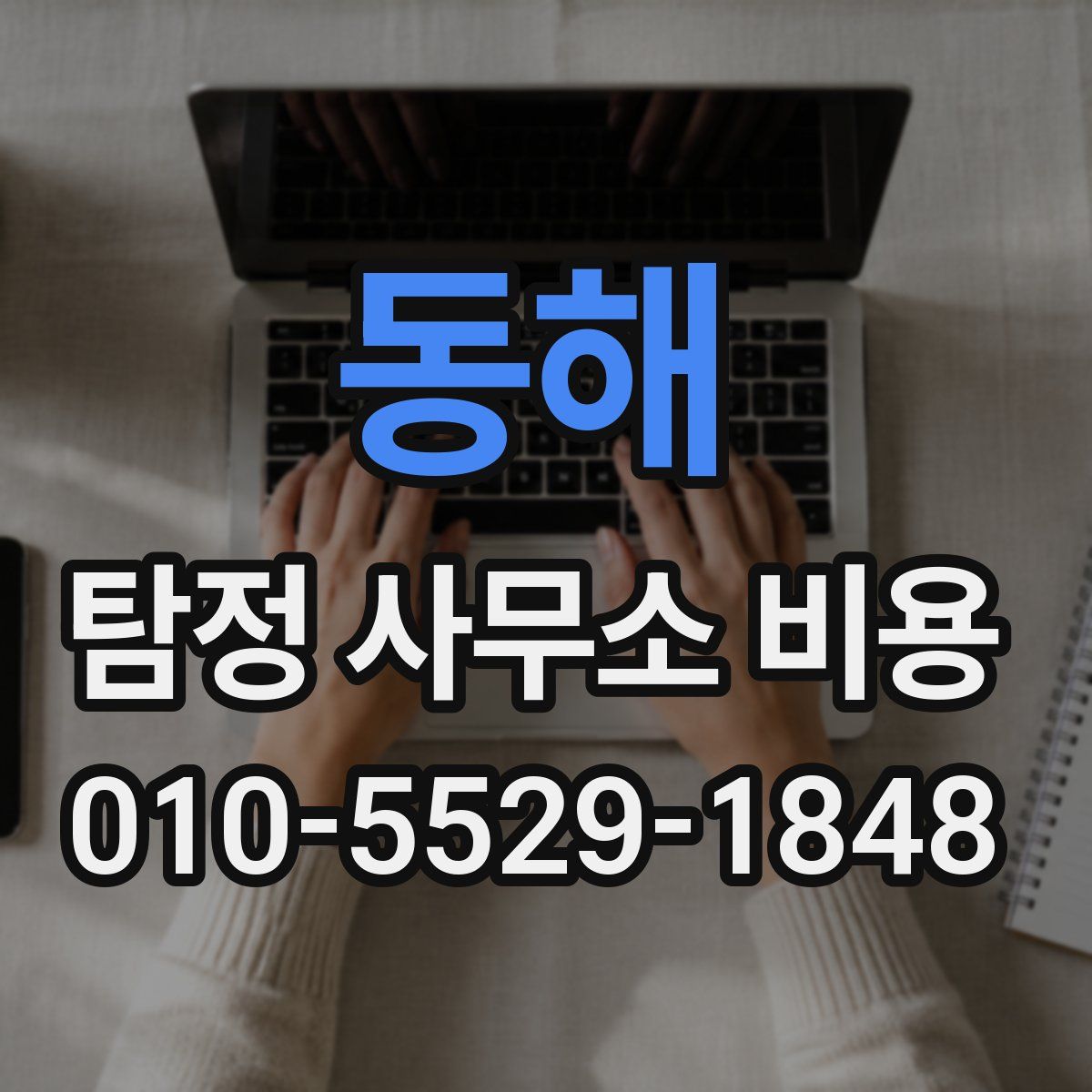 동해 탐정 사무소 비용