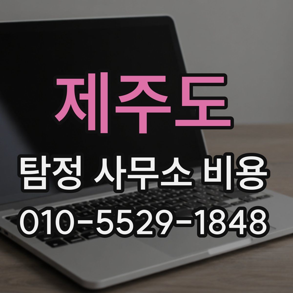 제주도 탐정 사무소 비용