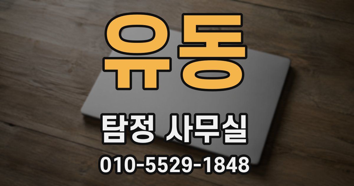 유동 탐정 사무실