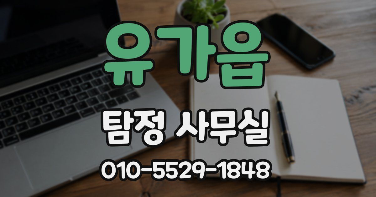 유가읍 탐정 사무실