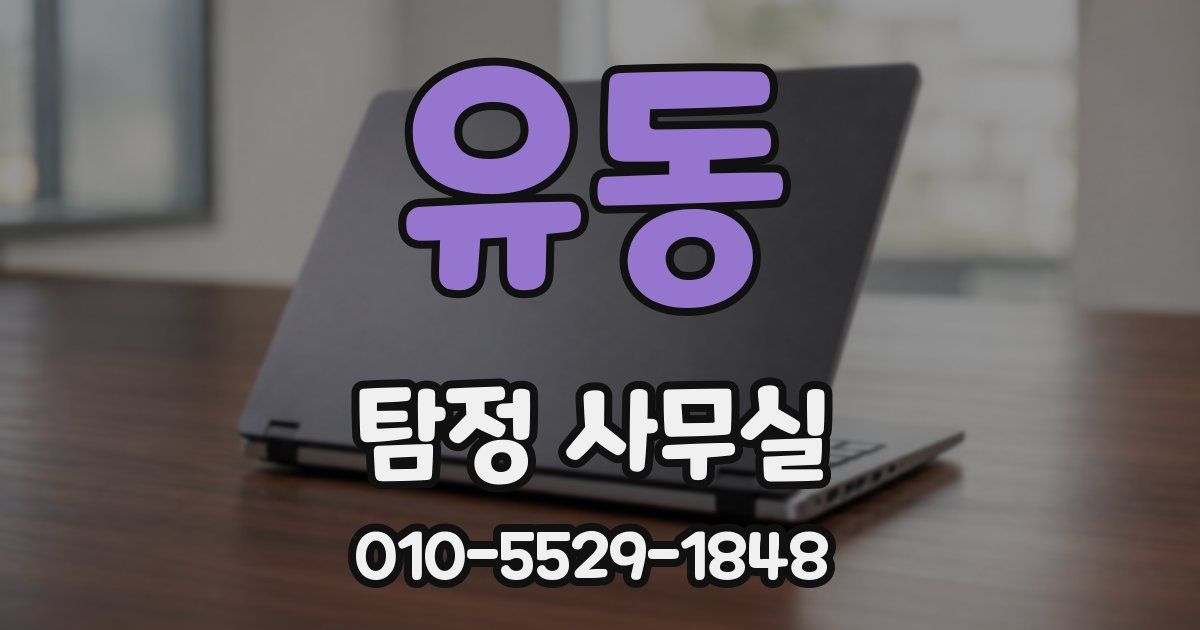 유동 탐정 사무실