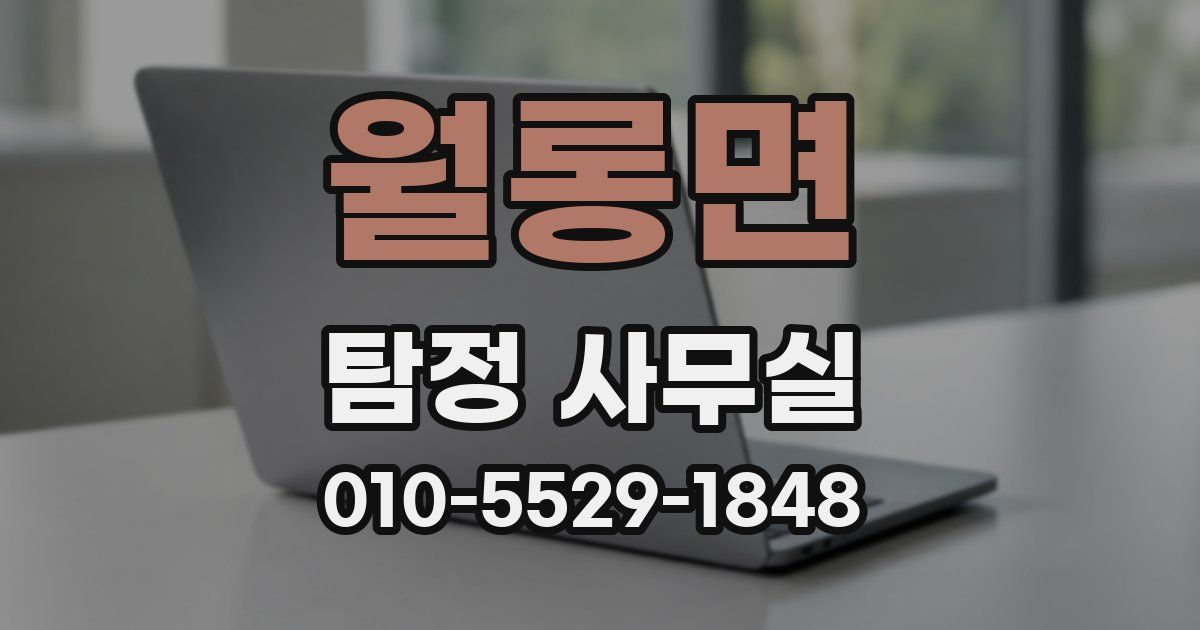 월롱면 탐정 사무실