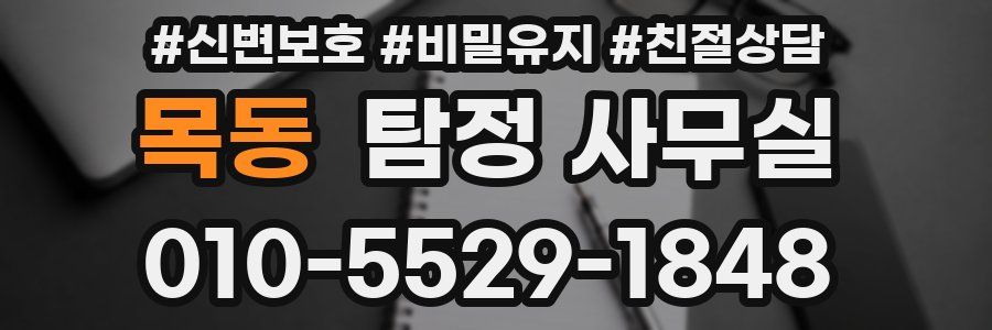 목동 탐정 사무실