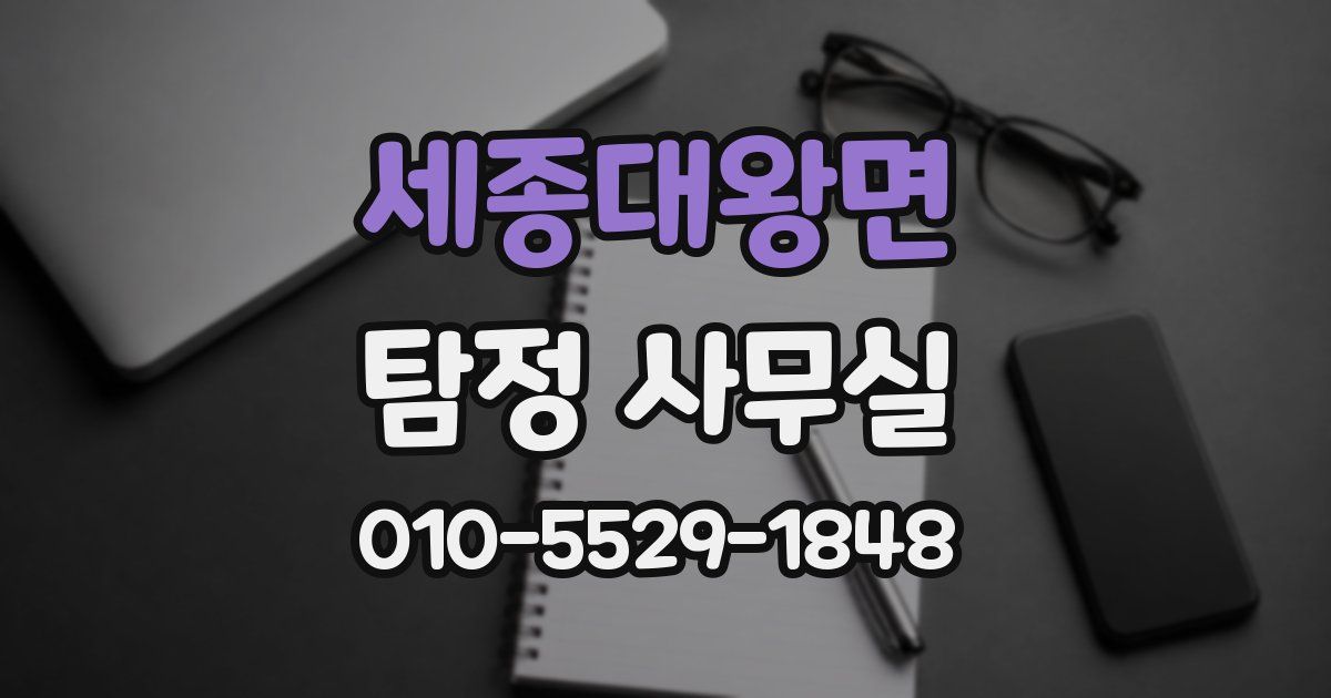 세종대왕면 탐정 사무실