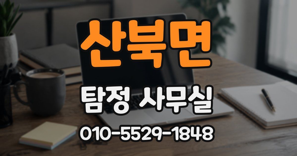 산북면 탐정 사무실