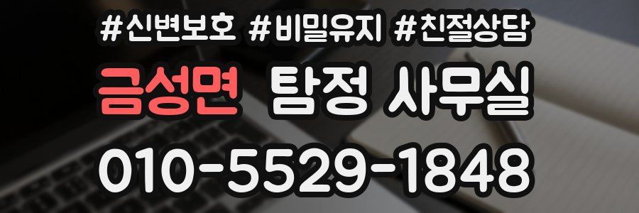 금성면 탐정 사무실