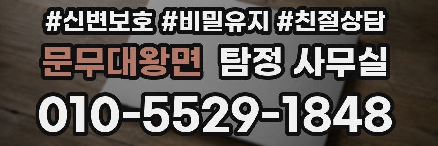 문무대왕면 탐정 사무실