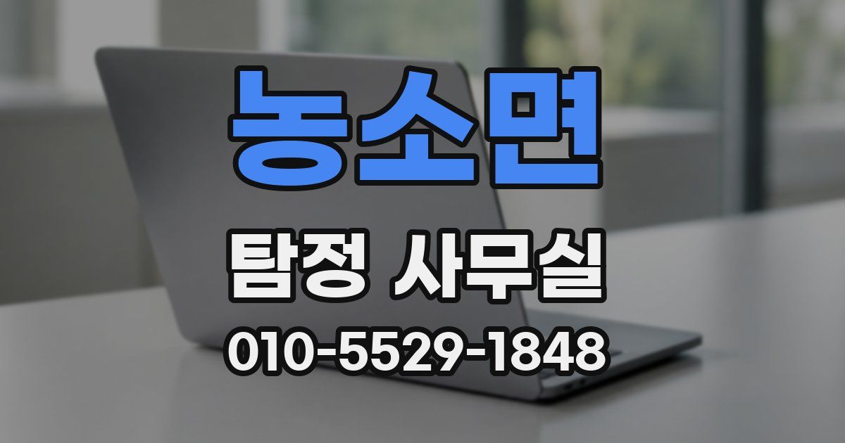 농소면 탐정 사무실