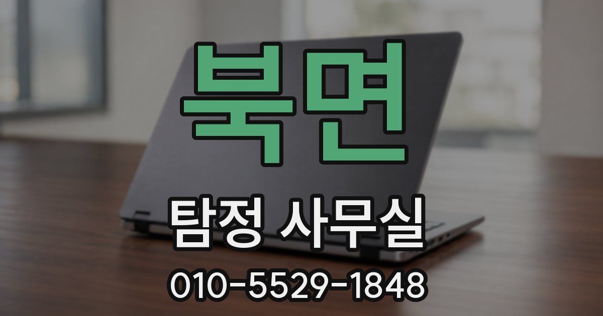 북면 탐정 사무실