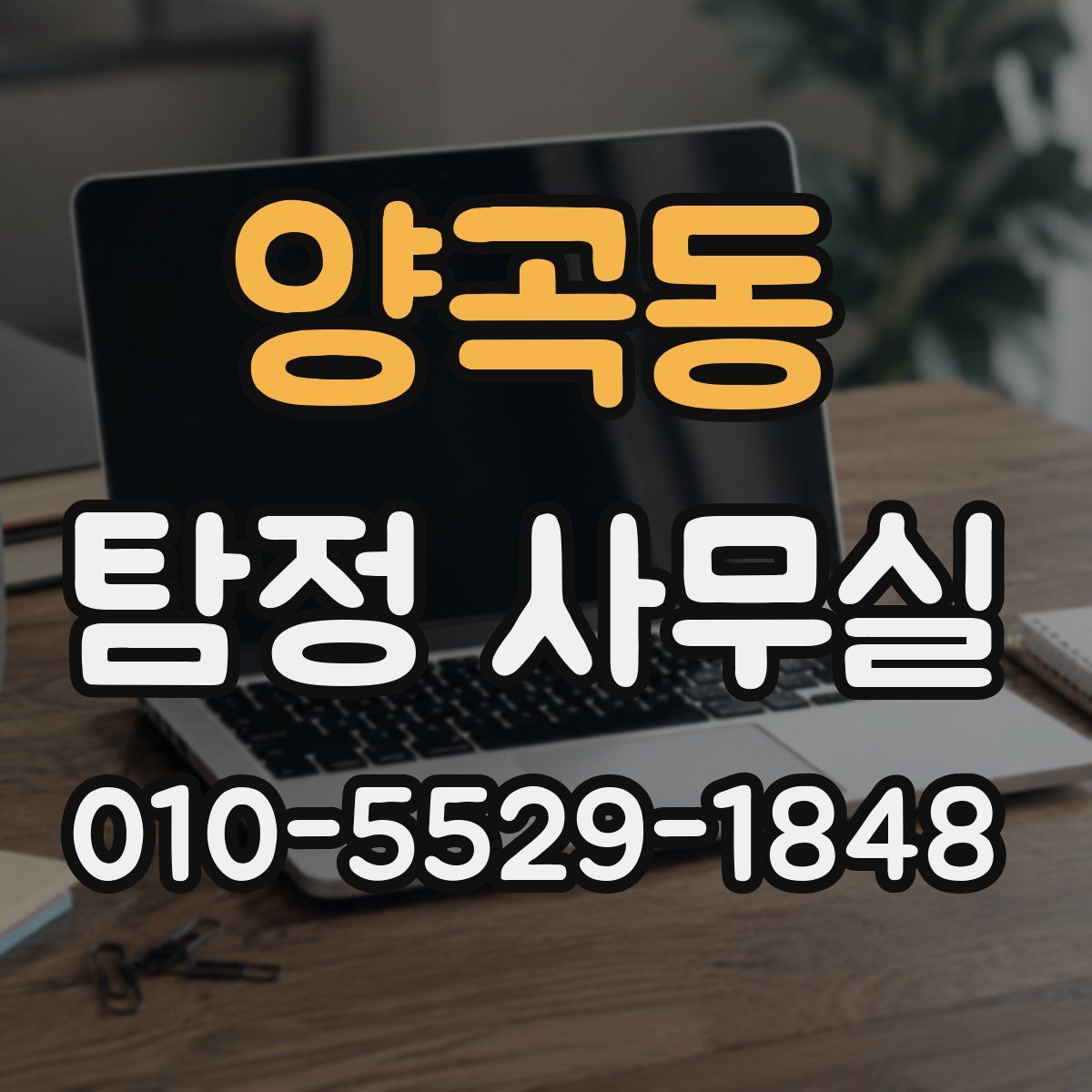 양곡동 탐정 사무실