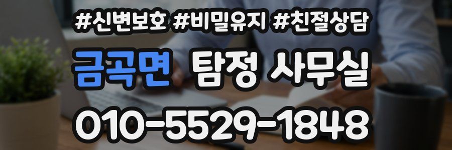 금곡면 탐정 사무실