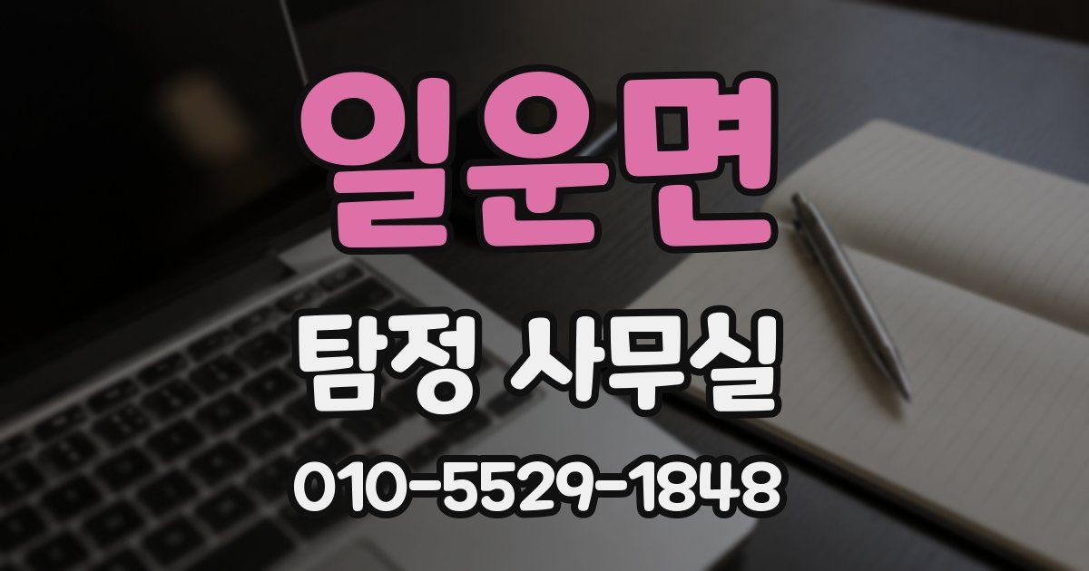 일운면 탐정 사무실