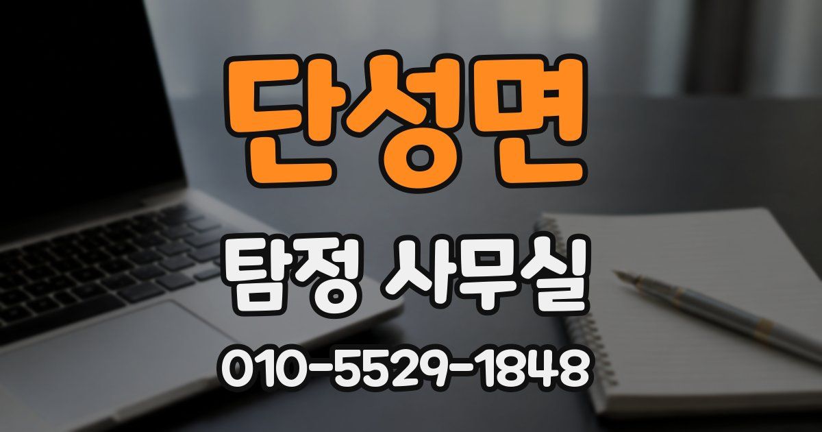단성면 탐정 사무실