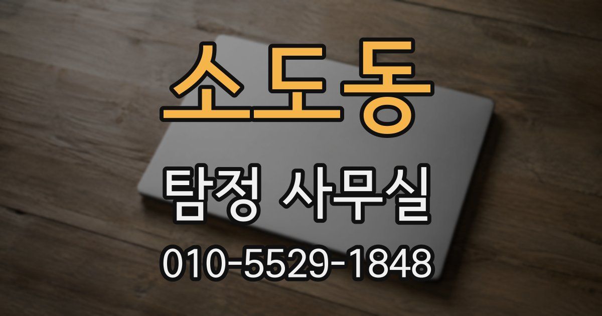 소도동 탐정 사무실