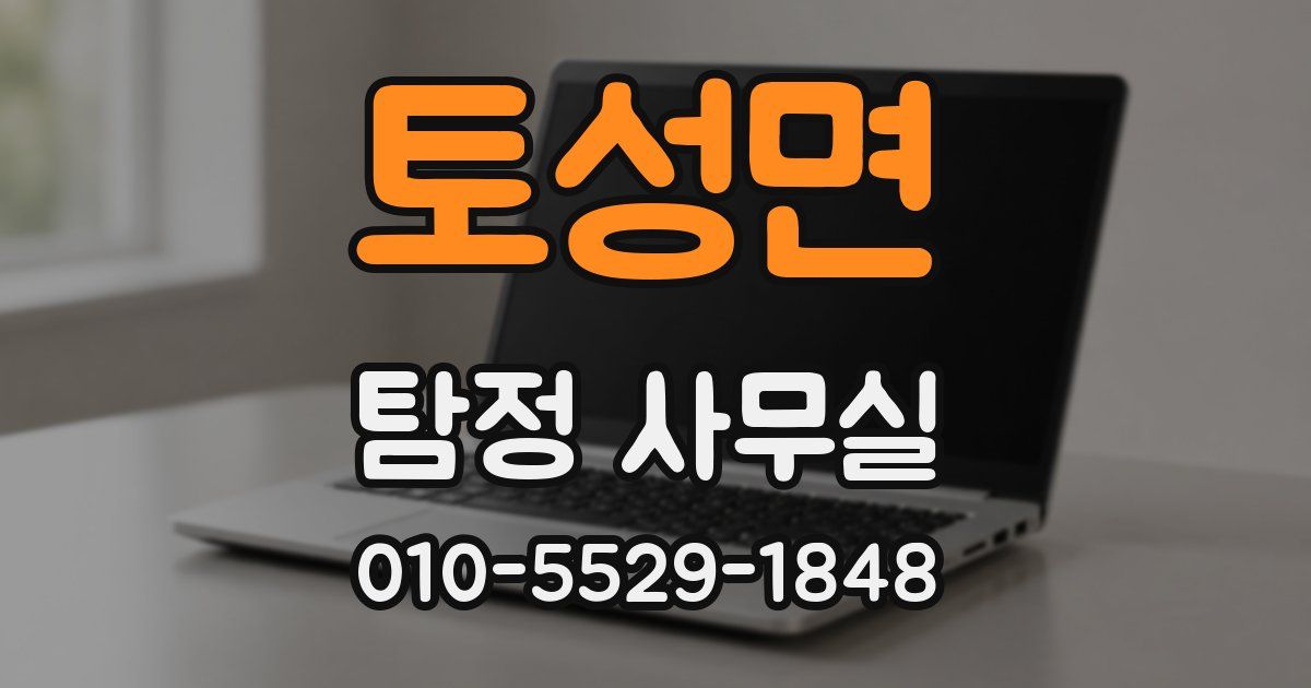 토성면 탐정 사무실