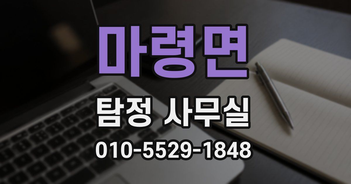 마령면 탐정 사무실