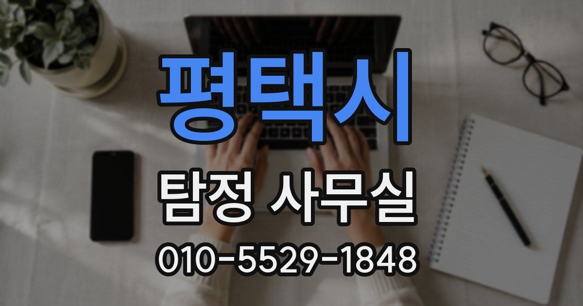 평택시 탐정 사무실