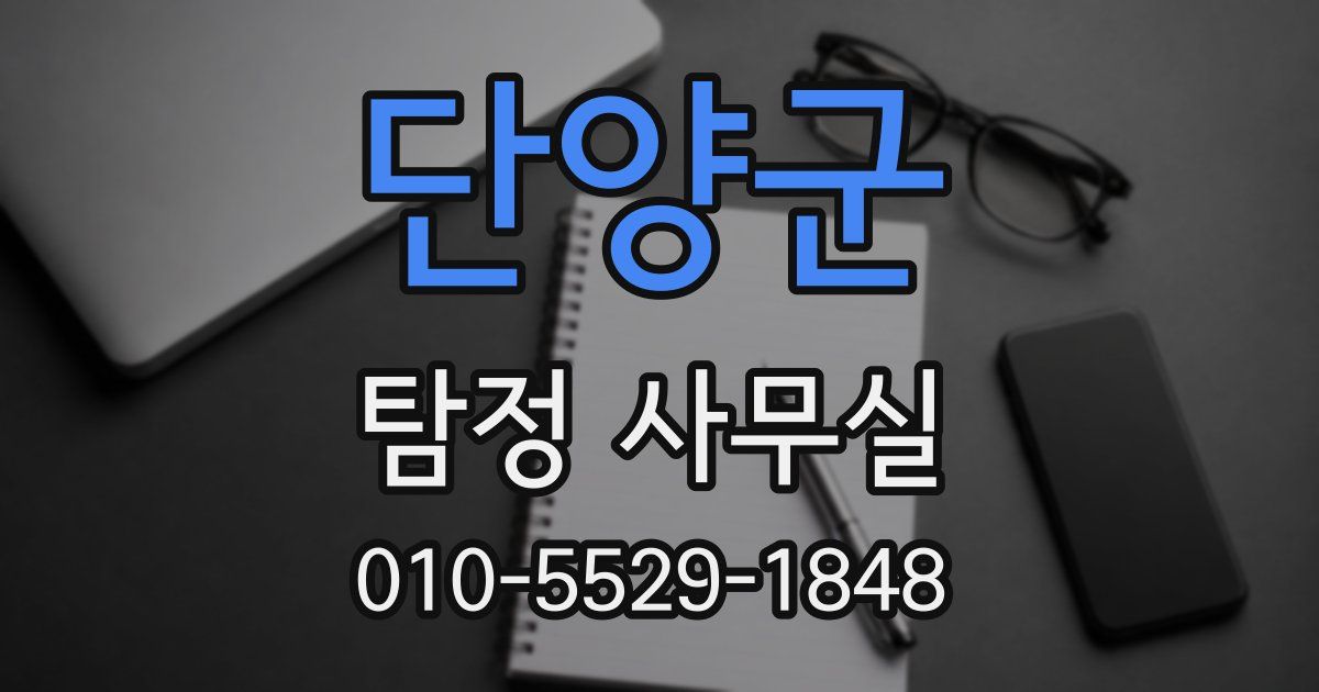 단양군 탐정 사무실