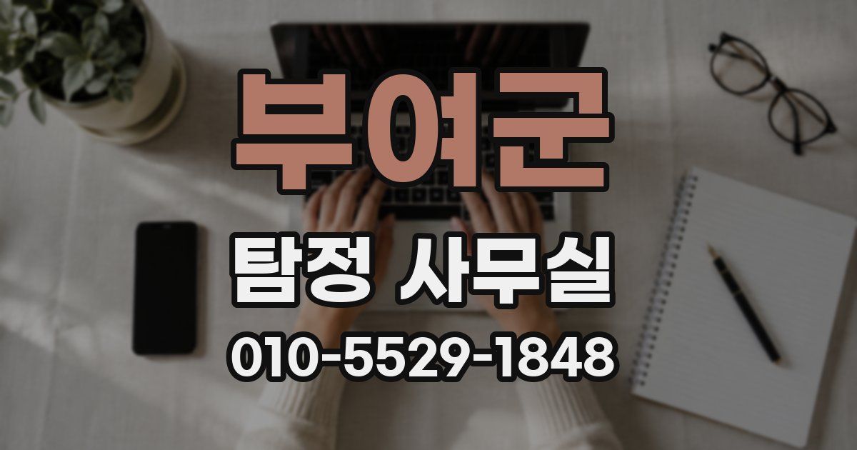 부여군 탐정 사무실