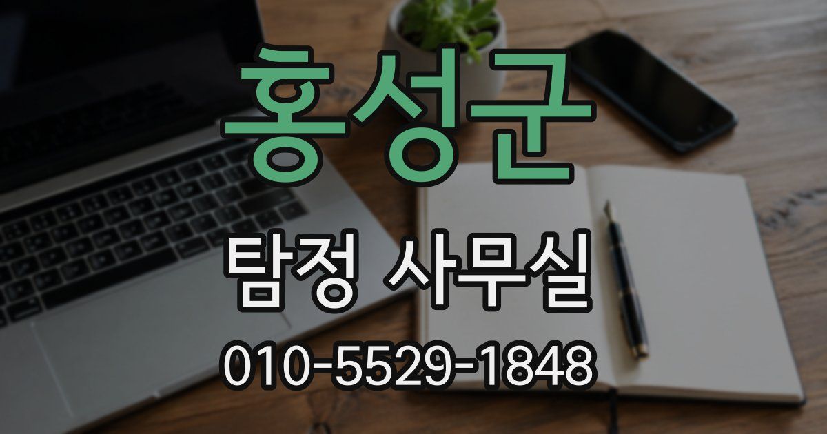 홍성군 탐정 사무실
