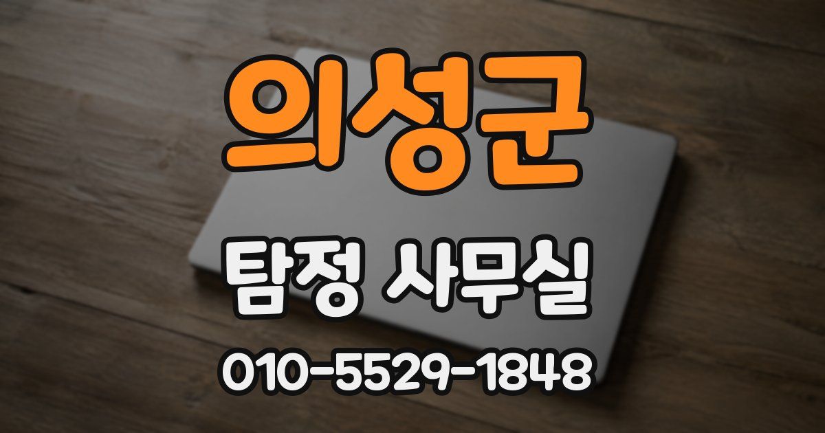 의성군 탐정 사무실