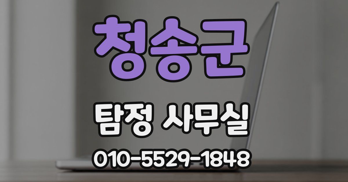 청송군 탐정 사무실
